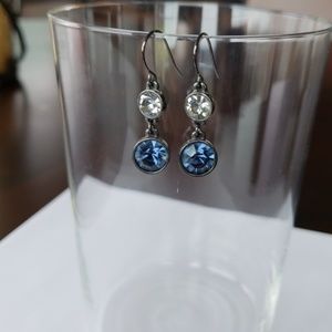 Blue  drop earrings